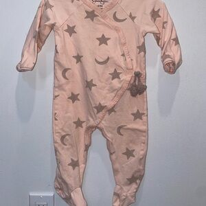 3/$15 Jessica Simpson Pink Star and Moon Baby Sleeper